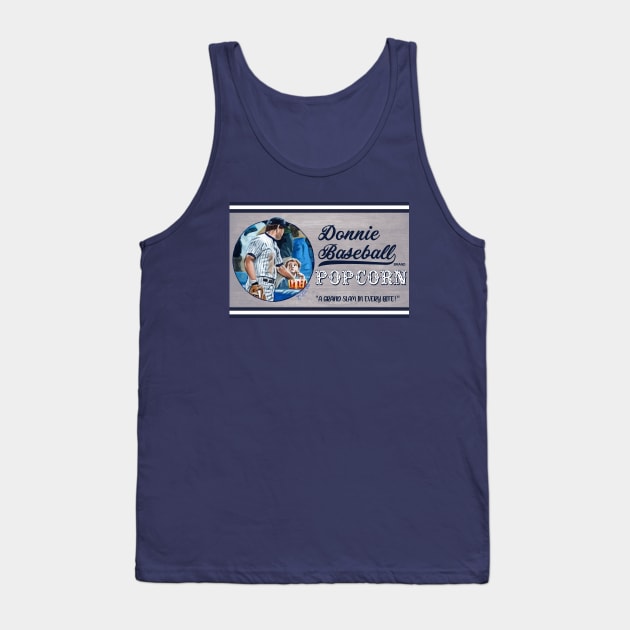 Donnie Baseball Popcorn Tank Top by CraigMahoney